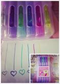 Canetinhas em gel super brilhantes 12 un